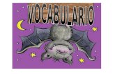 Vocabulario halloween