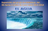 Presentación trabajo interdisciplinar sobre el agua IES Santa Cristina de Lea
