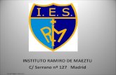 Presentación IES Ramiro de Maeztu