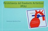 Persistencia del conducto arterioso PCA y Comunicación interauricular CIA