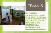 Tema 5 el diseño, la producción y evaluación de las tic en el proceso de enseñanza aprendizaje