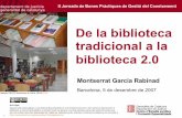 Biblioteca 2.0.Ii Jornada Bp Gc Dj 20071205