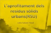 L'aprofitament dels residus sòlids urbans(rsu)
