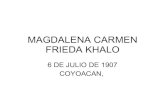 Magdalena Carmen Frida Khalo
