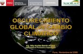 Oscurecimineto Global Vs Cambio Climatico