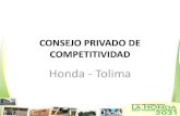 CONSEJO PRIVADO DE COMPETITIVIDAD HONDA
