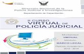 MARCO LEGAL - "II CURSO VIRTUAL POLICÍA JUDICIAL"