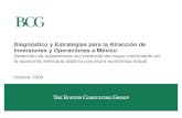 Diagnóstico y estrategias para la atracción de inversiones y operaciones a México