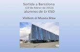 Sortida a Barcelona a l'Aquàrium i el Museu Blau