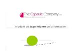 The Capsule Company | Modelo de Seguimiento de la formación