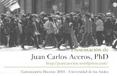 Presentación - Convocatoria Docente 2014, Universidad de los Andes