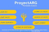 Presentación Institucional - ProyectARG Asociación Civil