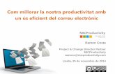 La gestió eficient del correu electrònic - Lleida - 25/11/2014