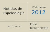 Noticias de espeleología 20120117