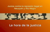 Juicios Contra La RepresióN Ilegal En NeuquéN Y