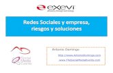 "Redes Sociales y empresa: riesgos y soluciones"