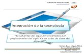Integración a la tecnología m. baez