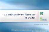 Experiencia de la UCAB en Educación en Línea
