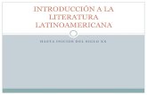 Introducción a la literatura latinoamericana