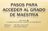 Como obtener el grado de magister en la Universidad Cesar vallejo de Lima