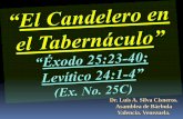 CONF. EXODO 25:31-40. (EX. No. 25C). ESTUDIO SOBRE EL CANDELERO EN EL TABERNACULO