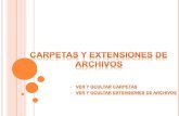 CARPETAS Y EXTENCIONES DE ARCHIVOS OCULTOS