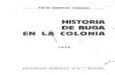 Historia de Buga en la colonia por Tulio Enrique Tascón