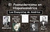 El  Posmodernismo en Hispanoamérica
