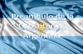 preambulo argentina