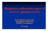 Regimen tributario para_el_sector_agropecuario