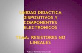 Resistores no lineales