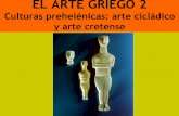 Arte Prehelénico: Cicládico y Cretense