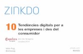 10 Tendencies digitals per a les empreses i des del consumidor