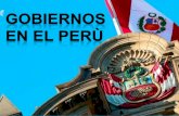 Gobiernos en el Perù