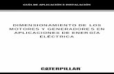 Dimensionamiento de los motores y generadores en aplicaciones de energía eléctrica   guía de aplicación e instalación   caterpillar