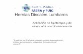 Hernia discal-lumbar - Centro Médico Fabra y Puig