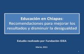 Encuesta de Calidad Educativa en Chiapas (ECECH)