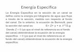 Tarea energia especifica  (Raul castro H.)