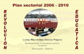 Plan Sectorial 2006 2010