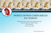 Infección urinaria en niños. lorna inostroza. 2007
