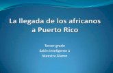 La llegada de los africanos a Puerto Rico