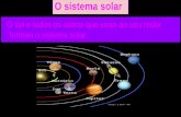 O sistema solar e a terra