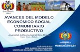 Avances del Nuevo Modelo Económico Social Comunitario Productivo