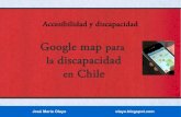 Google map para la discapacidad en chile.