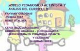 Modelo pedagogico activista y analisis del curriculo