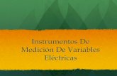 Instrumentos de mediciones eléctricas