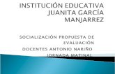Socializacio Decreto1290 NariñO Matinal