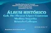 Álbum histórico: Eleazar Lopez, Medina Angarita y Romulo Gallegos