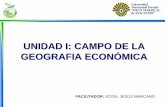 Unidad I Campo de la Geografía Económica