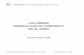 obras hidraulicas de concreto en el perú